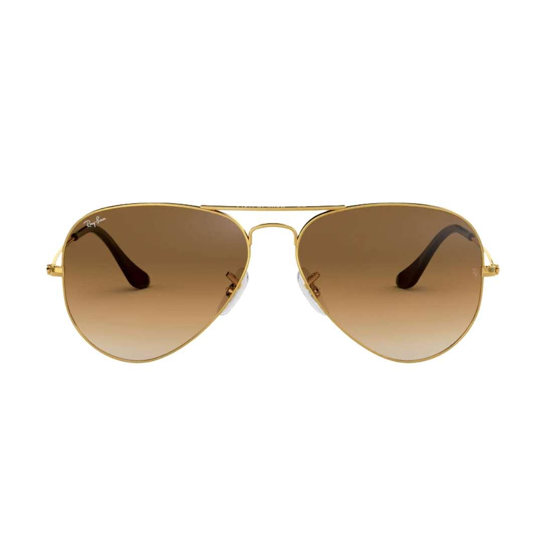 Ray Ban 25 Aviator Large Metal Sunglasses